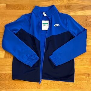 Nike Kids Blue and navy zip up. New with tags, size XL